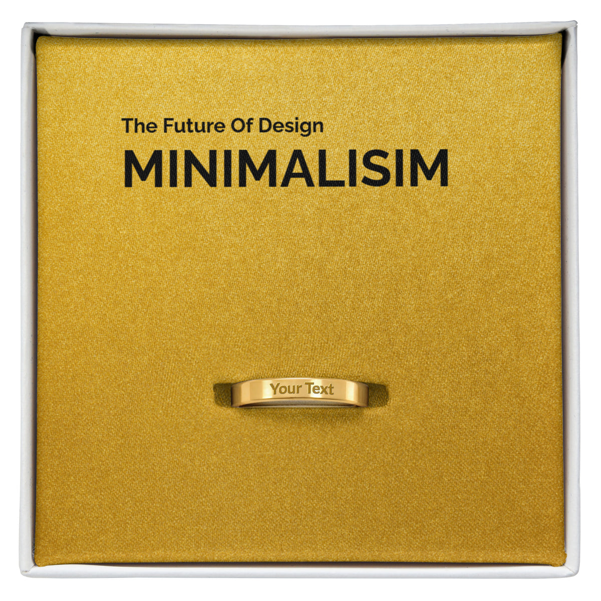 Engraved Women's Ring